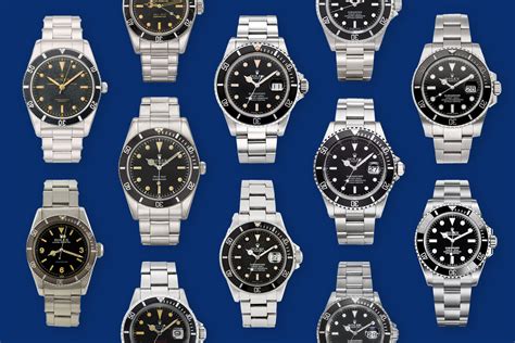 rolex submariner personality|Rolex Submariner changes by year.